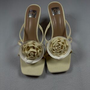 Dolce Vita Zelly Yellow sandals High Heel Size W 10 New